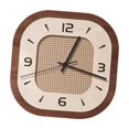 thumbnail image 4 of Reloj de pared decorativo para el hogar, sin tictac, fácil de leer, decoración de pared moderna, para colgar Cuadrado, 4 of 9