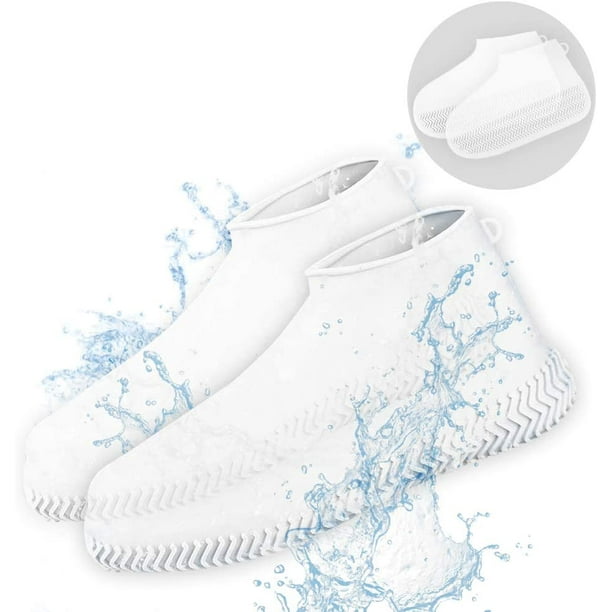 Silicone Boot Shoe Covers, Waterproof Rain Socks for Men Women, Rubber