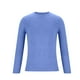 thumbnail image 3 of pstuiky camisas de manga larga para hombre, Suéter de color sólido para hombre, cuello redondo, manga larga, capa inferior para la cabeza Tops de hombre l, 3 of 5
