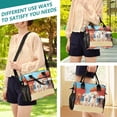 thumbnail image 5 of Dogs Sea Beach Sun Umbrella Cooler Bag Lunch Bag Soft Cooler Cooling Tote Insulated Lunch Box for Adult Men Women, 5 of 6