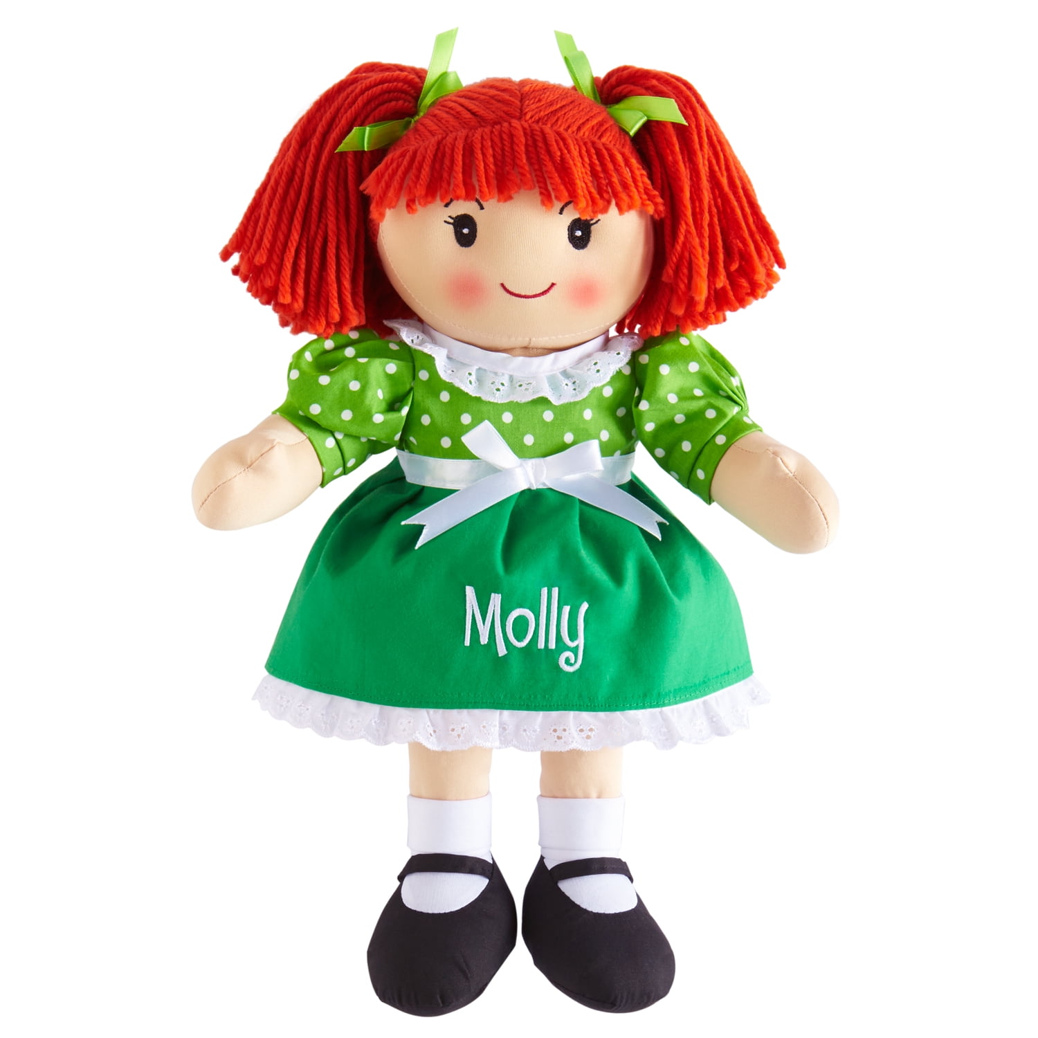 red head rag doll