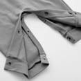 thumbnail image 6 of Mifsaly Baby Cotton Henley Romper Infant Long Sleeve Button Down Jumpsuits Soft Breathable Sleepwear Footless Sleeper, 6 of 9