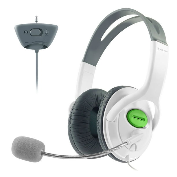 daarna Piraat huis Insten Gaming Headset with Mic for Microsoft Xbox 360 / Xbox 360 Slim (Live  Chat Microphone Headphone) - Walmart.com