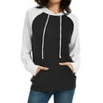 thumbnail image 4 of Womens Hoodies Pullover, Yigetop Hoodies for Women Lightweight Long Sleeve Sweatshirt Loose Fit Tops with Pockets 2025 Women Hoodie Black L, 4 of 9
