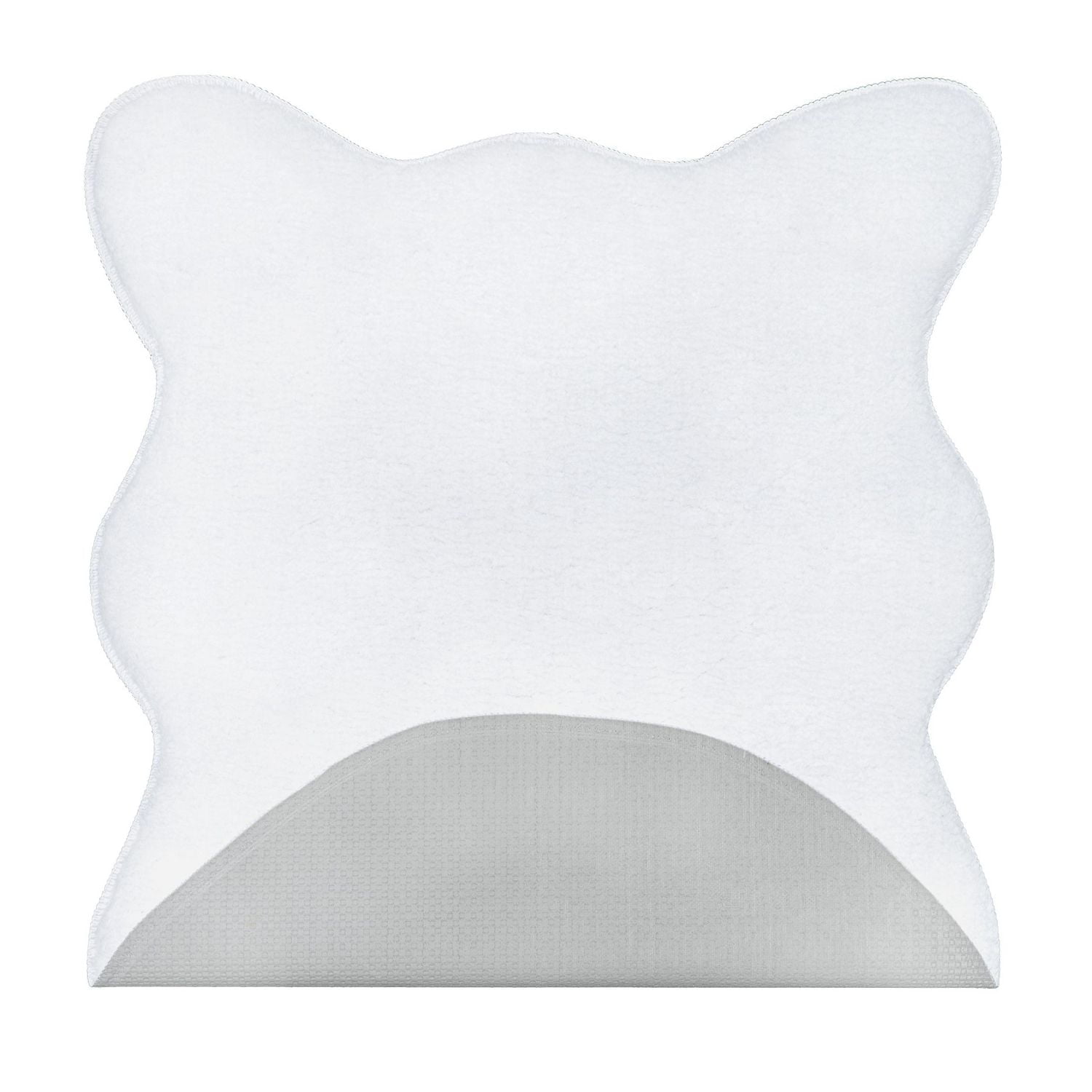 Flokati Collection (FFS) Modern Solid Design Non-Slip Area Rug, 2 ft.  in. x 3 ft. 3 in.