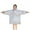 White Rose Gold, variant on White Rose Gold Marble Pattern Blanket Hoodies for Kids 6-13YR Oversize Wearable Blanket Hoodies for Boys Girls Teens