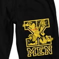 thumbnail image 2 of X-Men Classic Men's Black Sleep Pajama Shorts-3XL, 2 of 3