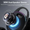 thumbnail image 2 of Altavoz Bluetooth Coioc portátil con sonido mini HD de 30 W y 25 horas de reproducción, 2 of 8