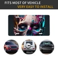 thumbnail image 5 of Easygdp Modern Abstract Colorful Skull B License Plate Car Front License Plate Car Decoration Car Accessories Front Tag Plate Standard Size, 5 of 8