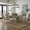 thumbnail image 6 of Furniture of America Clyde Wood 7-Piece Dining Table Set in Antique White, 6 of 9