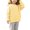 02-Yellow, variant on ROHUUQUE Toddler Boys Girls Solid Color Knit Sweater Crew Neck Long Sleeve Winter Thick Casual Christmas Pullover for Outdoor 01-Red