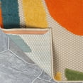 thumbnail image 5 of Superior Modern Geometric Abstract Indoor/Outdoor Area Rug, Cream, 5' 2" x 7' 2", 5 of 8