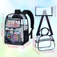 thumbnail image 4 of Mochila Transparente AGSDON para Niñas 3 Piezas con Bolsa para Almuerzo, 4 of 8