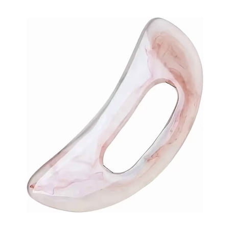 Premium Resin Gua Sha Tool for Face and Body - Ergonomic Massager for Enhanced Circulation and Relaxation
