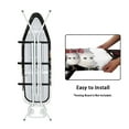 thumbnail image 3 of HELLHERO Snowman Ironing Board Cover, Lightweight Breathable Ironing Board Cover Protector, Dirt-Proof Heat-Resistant Ironing Protector for Ironing Board, Home Decorations, 3 of 4