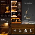 thumbnail image 2 of 3W Warm Light Aquarium Clip Lamp with 360° Rotation & Zoom, USB-Powered (1m Cable, No Adapter), Waterproof Design for 15-40cm 5mm Thick Tanks, Full Spectrum LED for Freshwater/Saltwater, DIY, 2 of 7