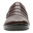 thumbnail image 5 of clarks women's everlay heidi slip-on loafer, dark brown leather, 8 n us, 5 of 8