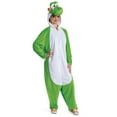 thumbnail image 4 of Adult Super Mario Yoshi Hooded Jumpsuit Costume, 4 of 6