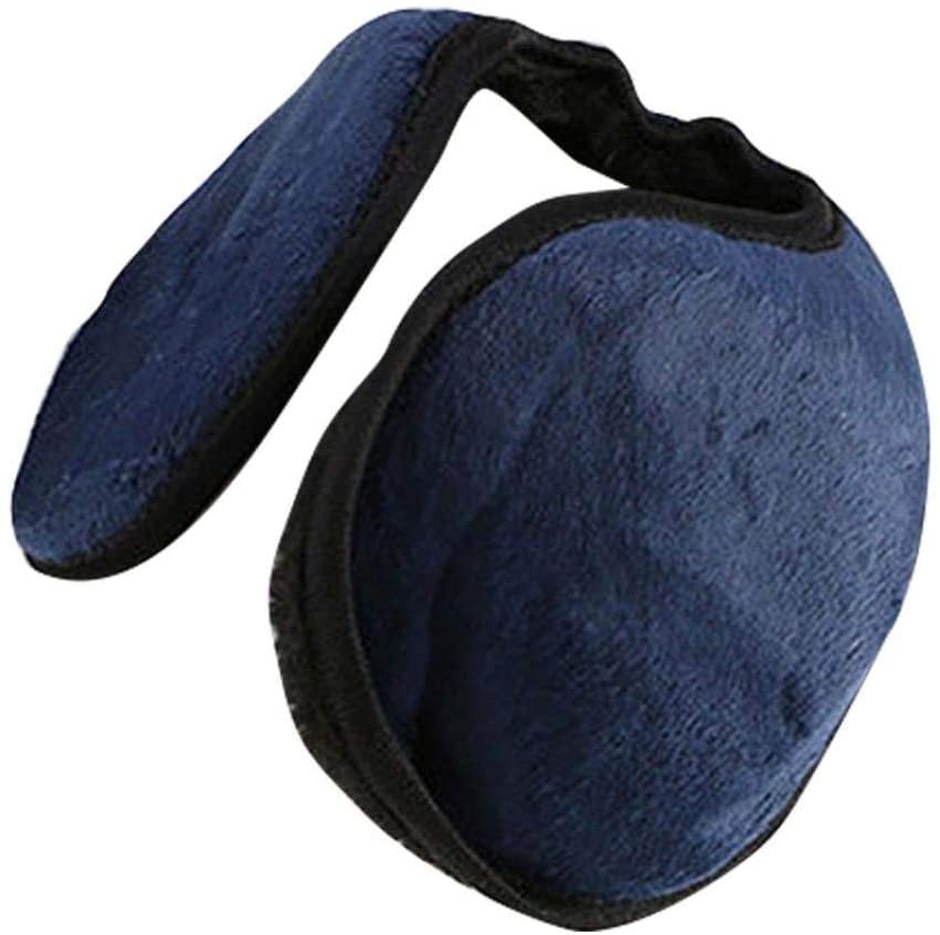 Earmuffs Winter Equipment Earmuffs Men Winter Solid Color Plush Ear