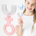 thumbnail image 4 of Dinosaur Style Children'S U-Shape Toothbrush For 360° Thorough Cleansing Whitening Massage Toothbrush U- Type Modeling Toothbrush For Children, Manual Toothbrush, 4 of 5
