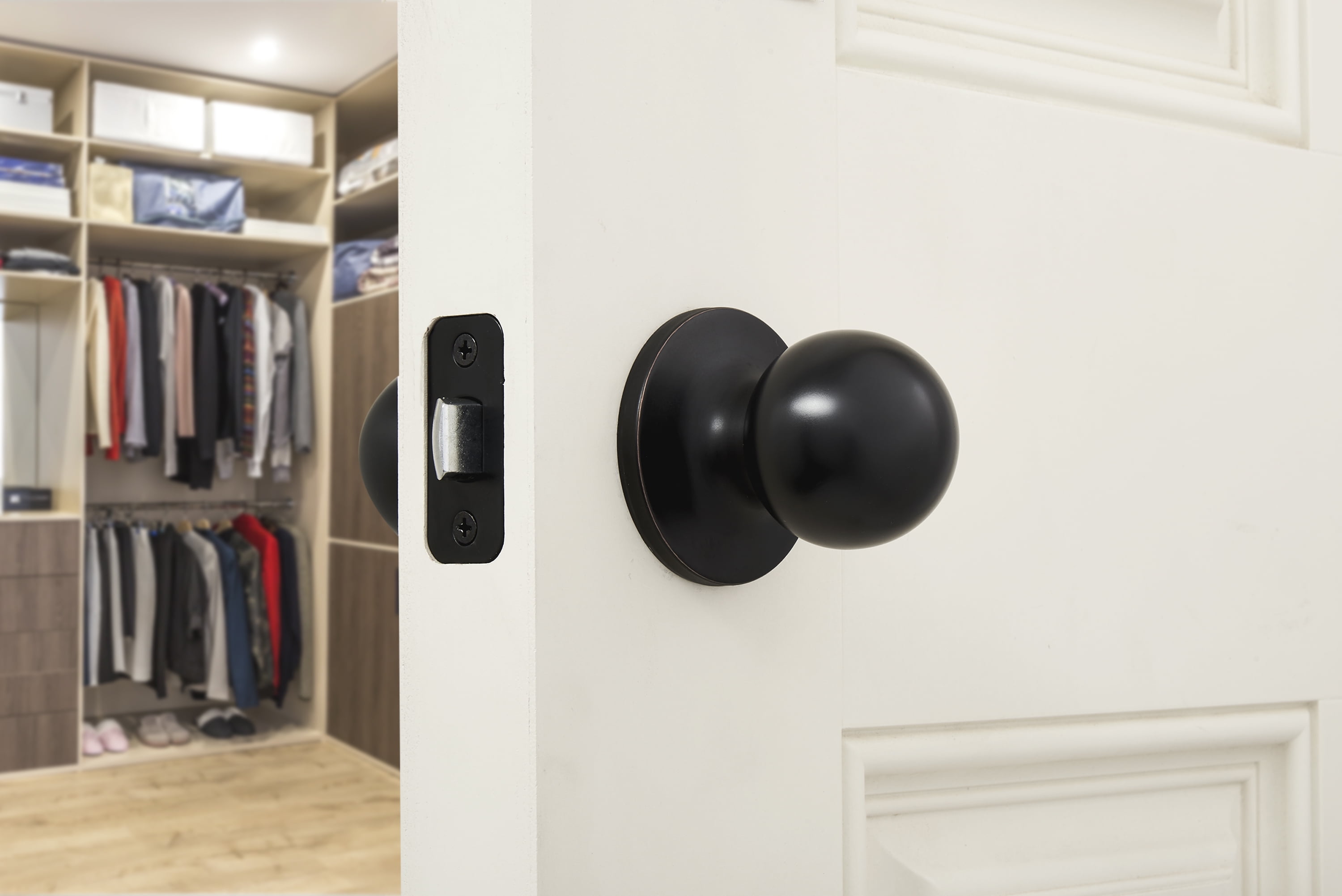 Hyper Tough Passage Hall/Closet Oil-Rubbed Bronze Ball Doorknob