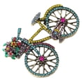 thumbnail image 5 of Bicycle Shape Lapel Pin Brooch Pin Decor Metal Pin Women Brooch Rhinestone Brooch Pin, 5 of 5