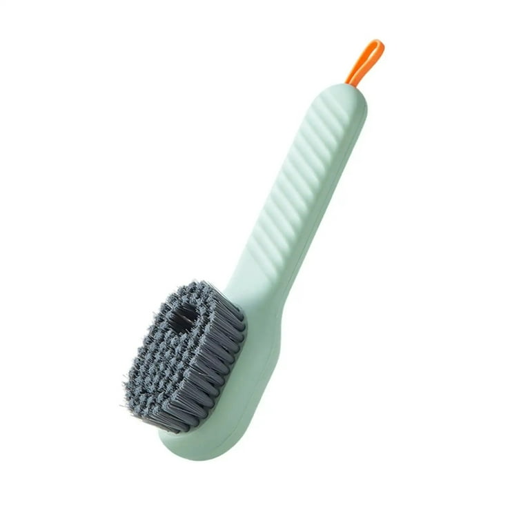 Wangxldd Soft Bristle Cleaning Brush,Press Type Automatic Liquid Adding  Brush, Household Shoes Brush For Student