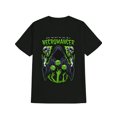 thumbnail image 1 of Casual Versatile Black Robe Hood Print Pattern Unisex T-Shirt A106, up to Size 5XL, 1 of 4