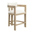 thumbnail image 4 of LHYY 26" Counter Height Bar Stool,Upholstered Counter Stools (Set of 2)-Light ash, 4 of 10