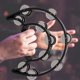 thumbnail image 1 of Handbell Held Pandereta Rattle Ball Percusión Party Orff Instrumentos musicales, 1 of 9