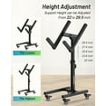 Guitar Amplifier Stands Adjustable Mobile Amp Tilt Back Stand or Amps