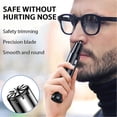 thumbnail image 1 of Electric Nose Hair Trimmer for Men Rechargeable Painless Nose Hair Clippers Portable Ear Hair Removal Waterproof Blades Shaving, 1 of 4