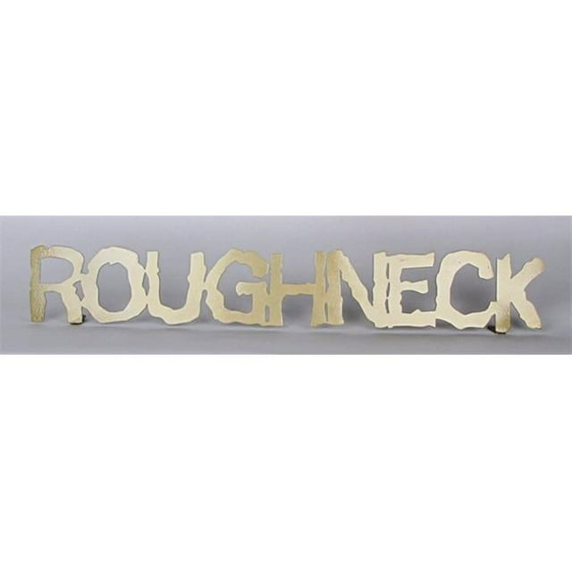 Metrotex Designs 12679 Lazer Cut Steel Roughneck Shelf Art-Gold Metallic Fleck