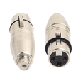 thumbnail image 2 of 8Pcs XLR to Adapter, Female to XLR Female Adapter Jack Plug Adapter, 2 of 6