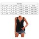 thumbnail image 5 of Camiseta sin mangas negra de moda para mujer con cierre de cremallera, perfecta para el verano (talla S), 5 of 5