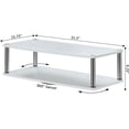 thumbnail image 4 of Convenience Concepts Designs2Go Tier Swivel, White ( Pack of 2 ), 4 of 4