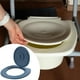 thumbnail image 1 of Asiento de inodoro de cubo para exteriores, ergonómico, de emergencia (sin cubo), inodoro, para interiores, exteriores, navegación y playa., 1 of 8