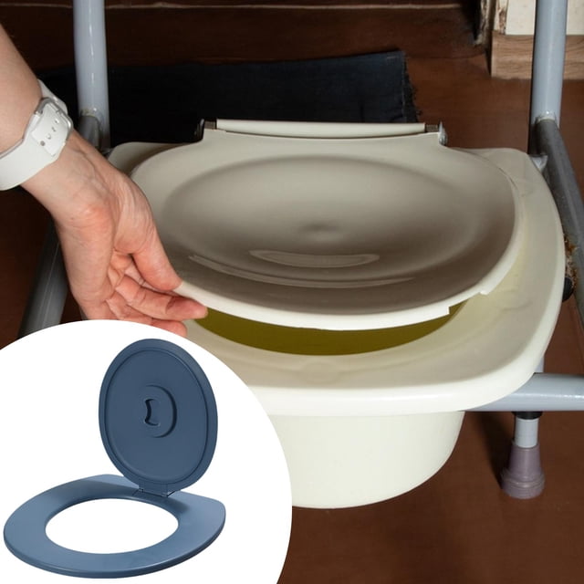 Asiento de inodoro de cubo para exteriores, ergonómico, de emergencia (sin cubo), inodoro, apto para interiores, exteriores, navegación y playa.