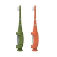thumbnail image 4 of Brosse à dents Dr. Brown's Dinosaur Toddler 2 paquet, 4 of 7