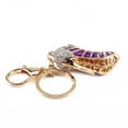 thumbnail image 6 of Yosoo Phone Car Bag Key Ring Keychain Charm Gift - Perfect for Women Ladies Girls' Key Bling Shoe Purse Fashion Decoration(Purple), 6 of 7