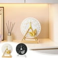 thumbnail image 1 of Sentmoon office Decor Cute Turntable Perpetual Calendar Desk Decor, Iron Anniversary Date Orb with Spinning Base, office Home Display Ornament Gift for Desk Decor, 1 of 7