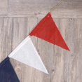 thumbnail image 2 of 3M Fourth of July Bunting Banner Burlap Banner Hanging Pennant Banner Garland National Day Decoration (Red Blue White), 2 of 3