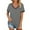 507_Grey, variant on Sweet Home Farm Short Sleeve Shirts for Women Spring Round Neck Color Blocked Loose Casual T Shirt T Shirts for Women Khaki