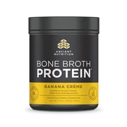 Ancient Nutrition, Bone Broth Protein, Banana Creme, 20 servings