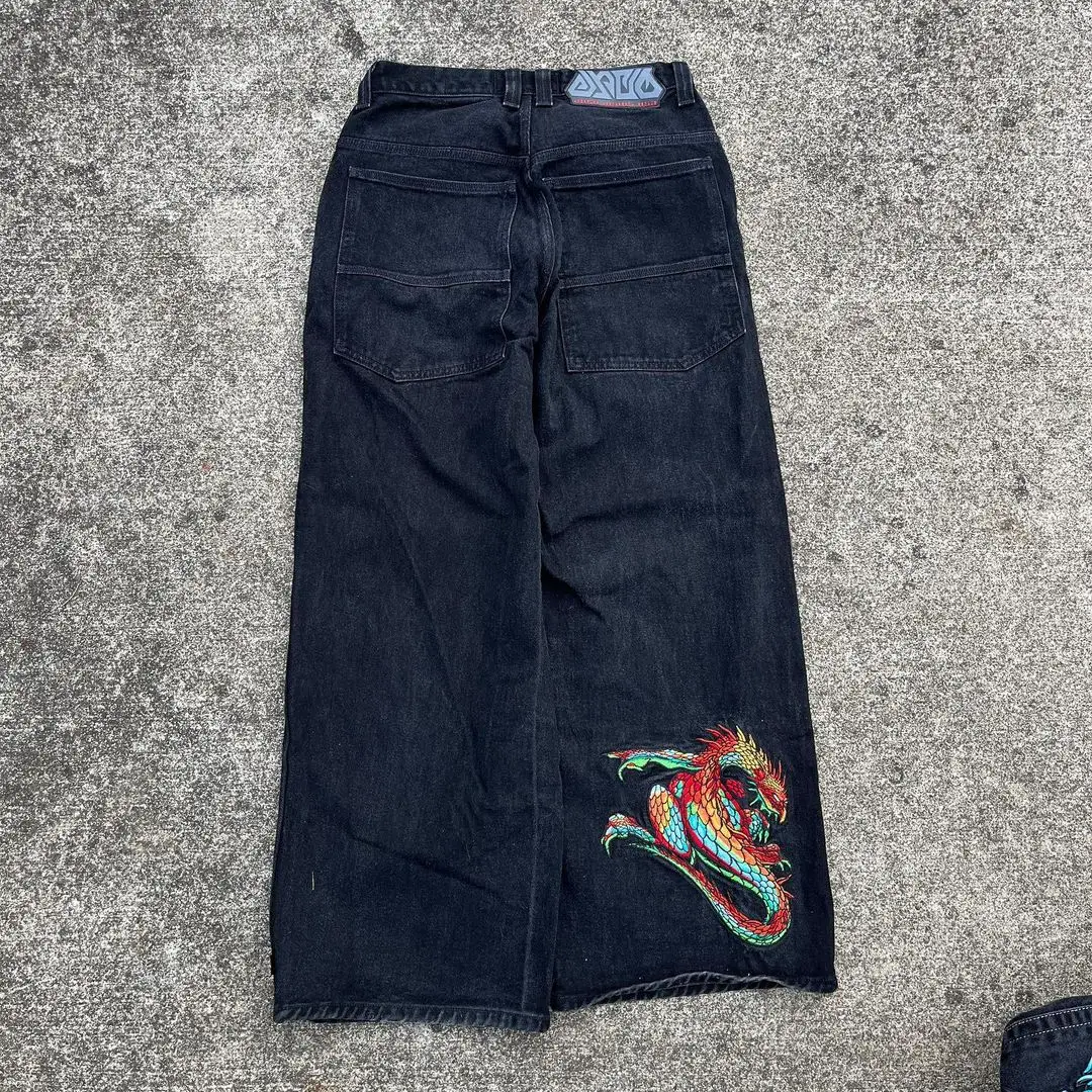JNCO Vintage Jeans Y2K 2024 New Harajuku Hip Hop Pattern