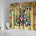 thumbnail image 4 of Australian Cattle Dog Celebrates Spring and Enjoys a Happy Easter Shower Curtain Heeler Lover Gifts Waterproof Bathroom Bathtub Curtain - 02001, 4 of 5