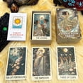 thumbnail image 2 of Tarot Deck DPEHAKMK Unique 78 cartas de tarot florales con guía, 2 of 9