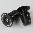 thumbnail image 2 of 1Pair Bike Handlebar Cap Bicycle Accessories Aluminum Alloy Bike Handlebar End Lock-On Plugs Bar Plug Cap Covers Bicycle Parts Black, 2 of 4