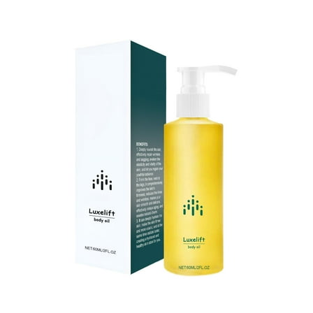 HHBEAUTY Firming Oil for Body, Moisturizing, Refreshing, Lightweight, Nourishing, Lifting, & Hydrating Body Oil To Improve Look Of Wrinkles, Crepey Skin, Dry Skin, Suitable for All Skin Types
