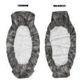 thumbnail image 5 of Yuyamidu Gray Camo Hunting UTV Seat Cover Mule Bench Seat Cover Comfort Full Protection UTV Seat Accessories Personalized for Kawasaki Mule 3000 3010 3020, 5 of 7